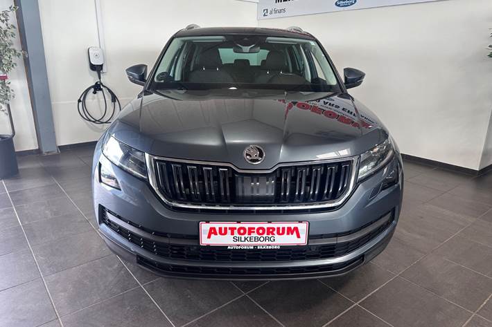Grå Skoda Kodiaq fra 2021