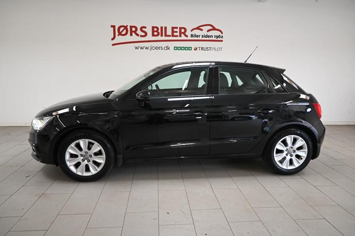 Sort Audi A1 fra 2014