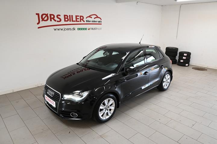 Sort Audi A1 fra 2014