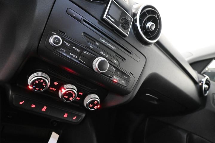 Sort Audi A1 fra 2014