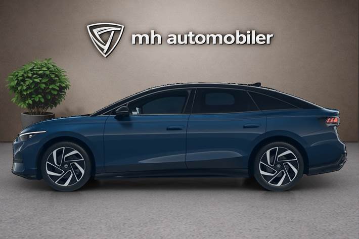 Blå VW ID.7 fra 2025