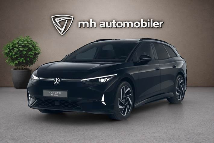 Sort VW ID.7 fra 2026 set udefra