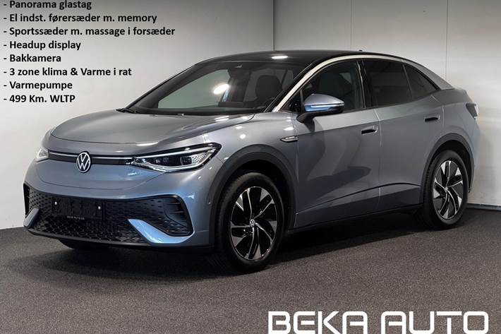 Blå VW ID.5 fra 2024