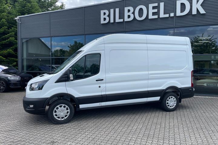 Hvid Ford E-Transit 350 L3 Van fra 2024