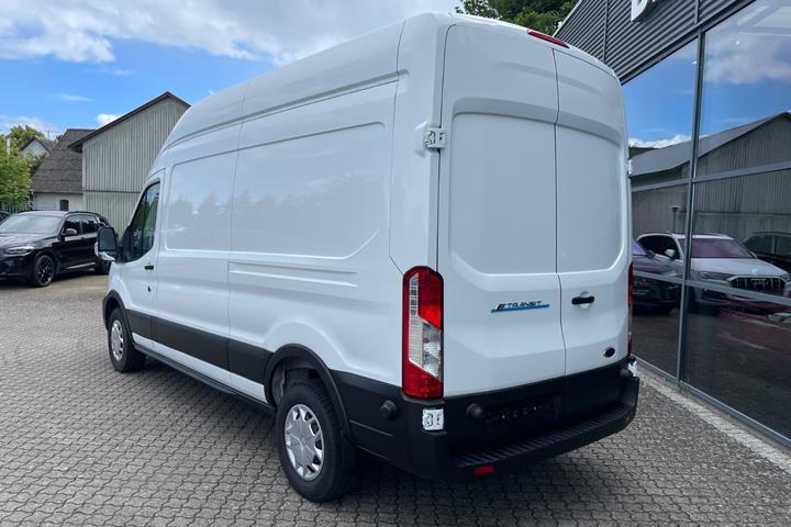 Hvid Ford E-Transit 350 L3 Van fra 2024