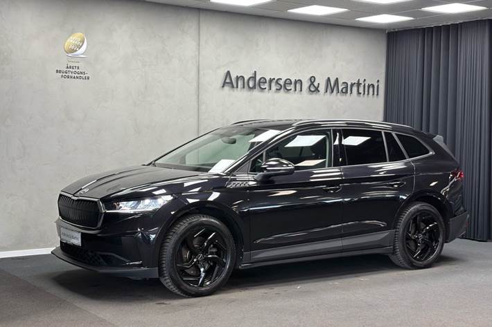 Sort Skoda Enyaq fra 2022