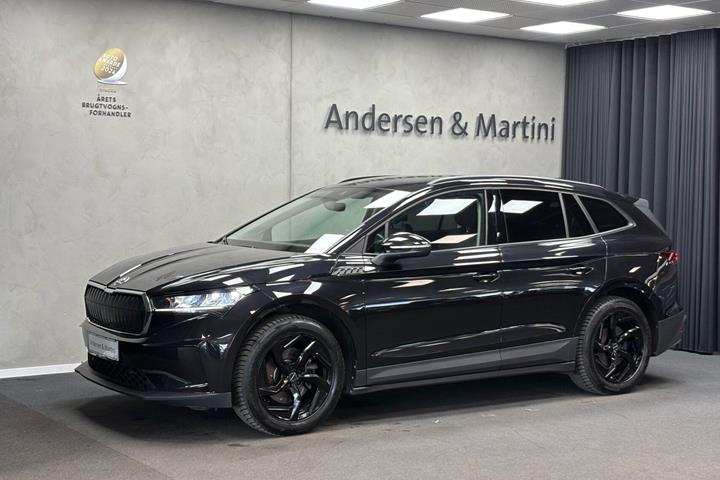 Sort Skoda Enyaq fra 2022