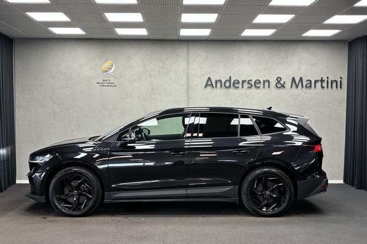 Sort Skoda Enyaq fra 2022