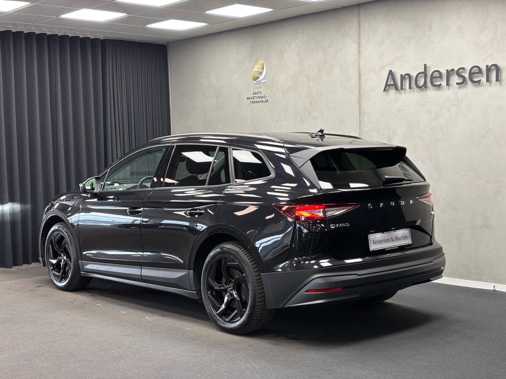 Sort Skoda Enyaq fra 2022