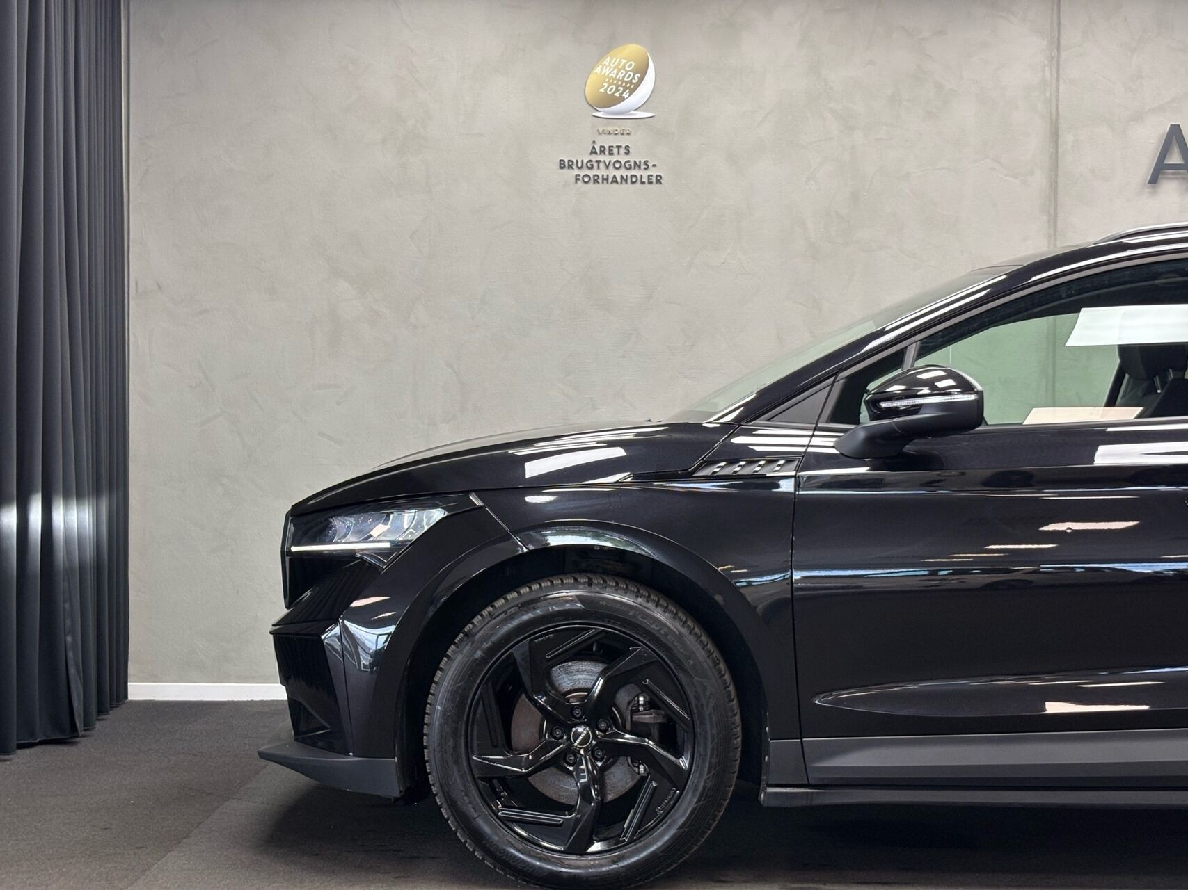 Sort Skoda Enyaq fra 2022