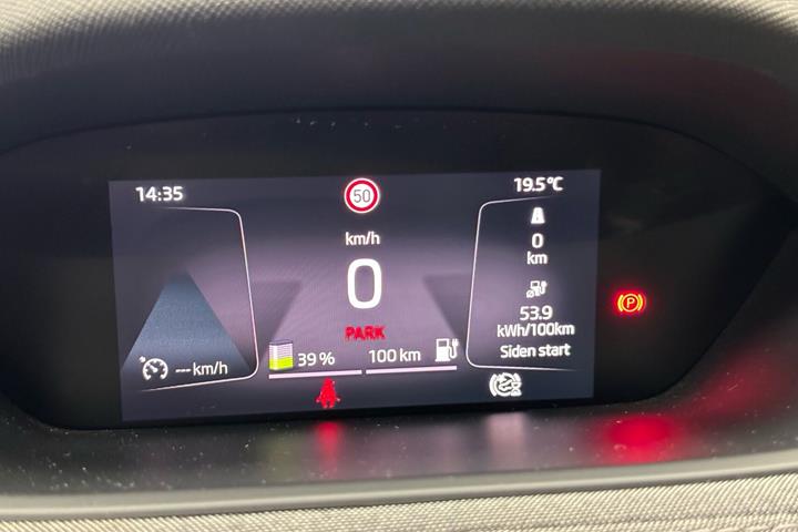 Sort Skoda Enyaq fra 2022