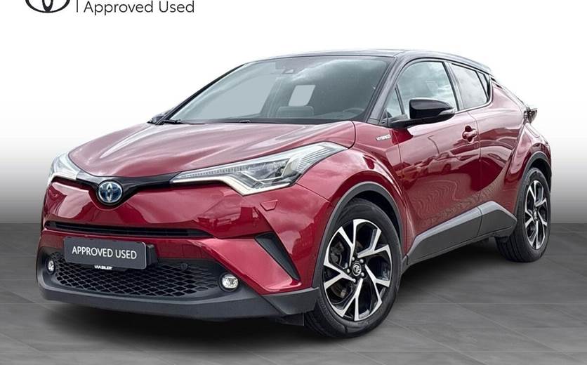 Toyota C-HR 1,8 Hybrid C-LUB Premium Bi-tone Multidrive S 122HK 5d Aut.