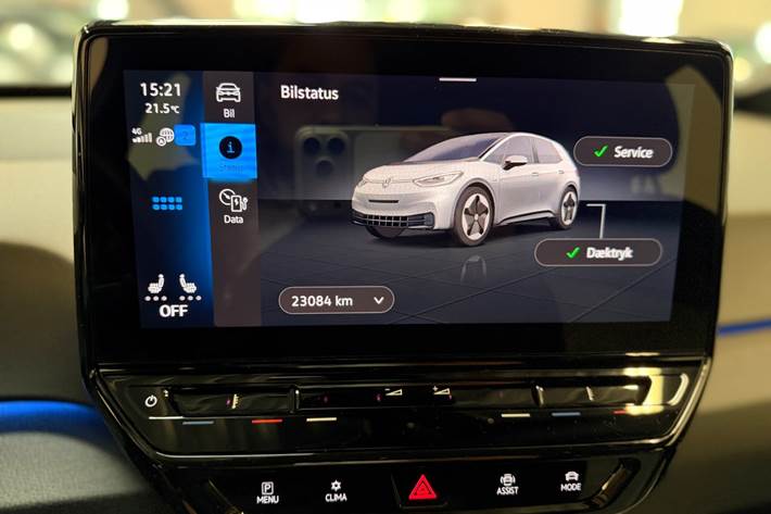 Grå VW ID.3 fra 2023