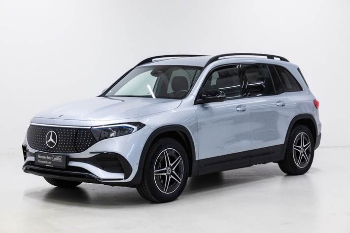 Sølv Mercedes EQB250+ fra 2026