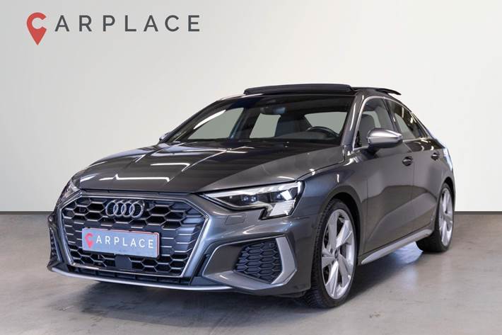 Grå Audi S3 fra 2021