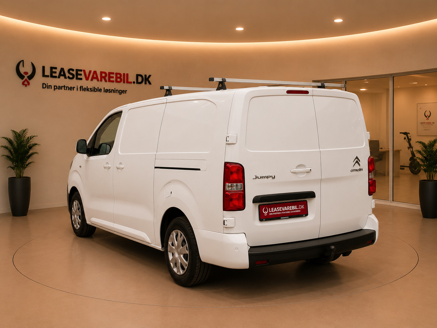 Hvid Citroën Jumpy fra 2021