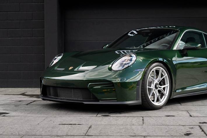Grøn Porsche 911 GT3 fra 2026