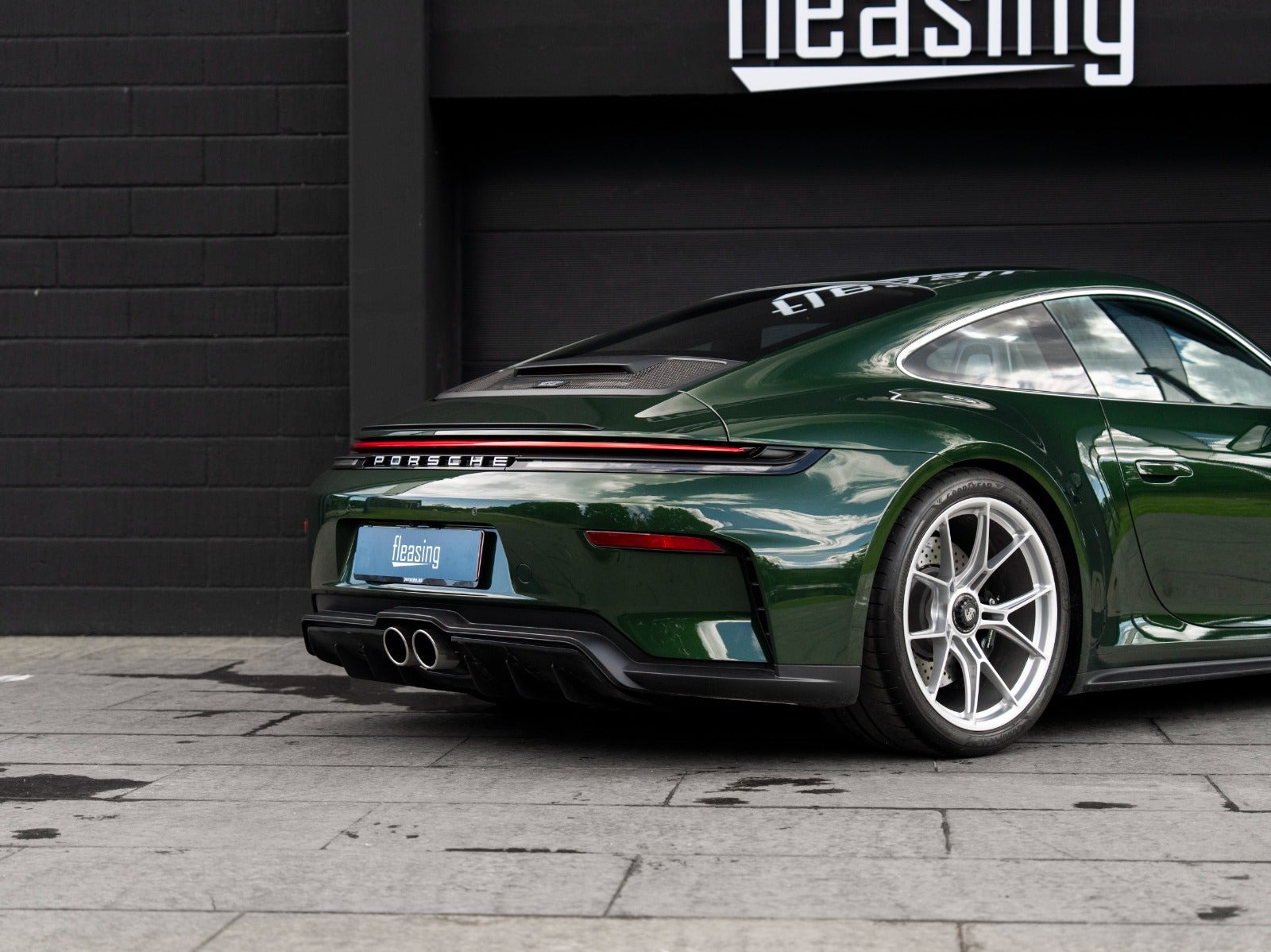 Grøn Porsche 911 GT3 fra 2026