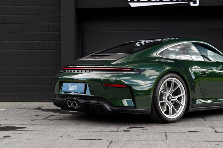Grøn Porsche 911 GT3 fra 2026