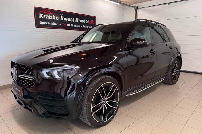 Sort Mercedes GLE350 d fra 2020