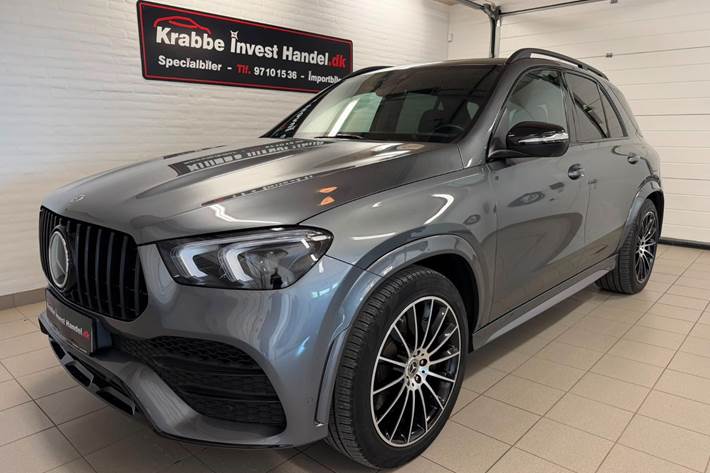 Grå Mercedes GLE350 de fra 2023