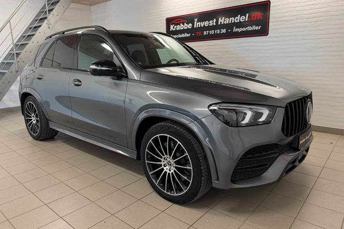 Grå Mercedes GLE350 de fra 2023