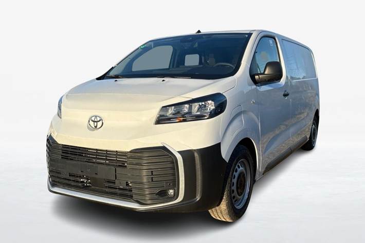 Hvid Toyota ProAce fra 2025