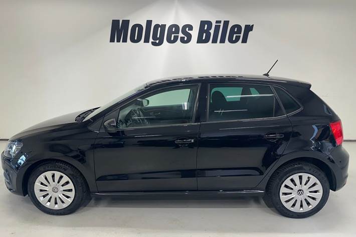 Sort VW Polo fra 2017