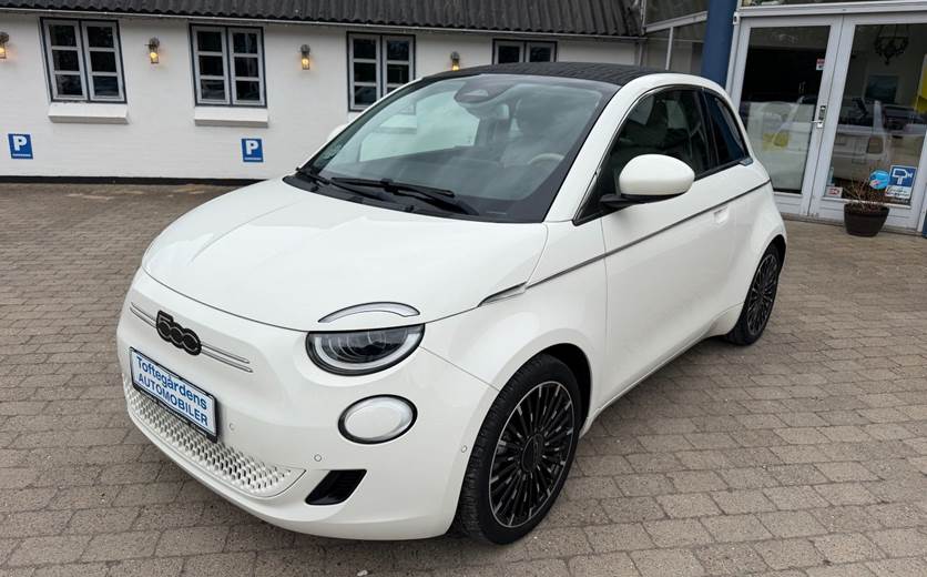 Fiat 500e 42 la Prima Cabrio