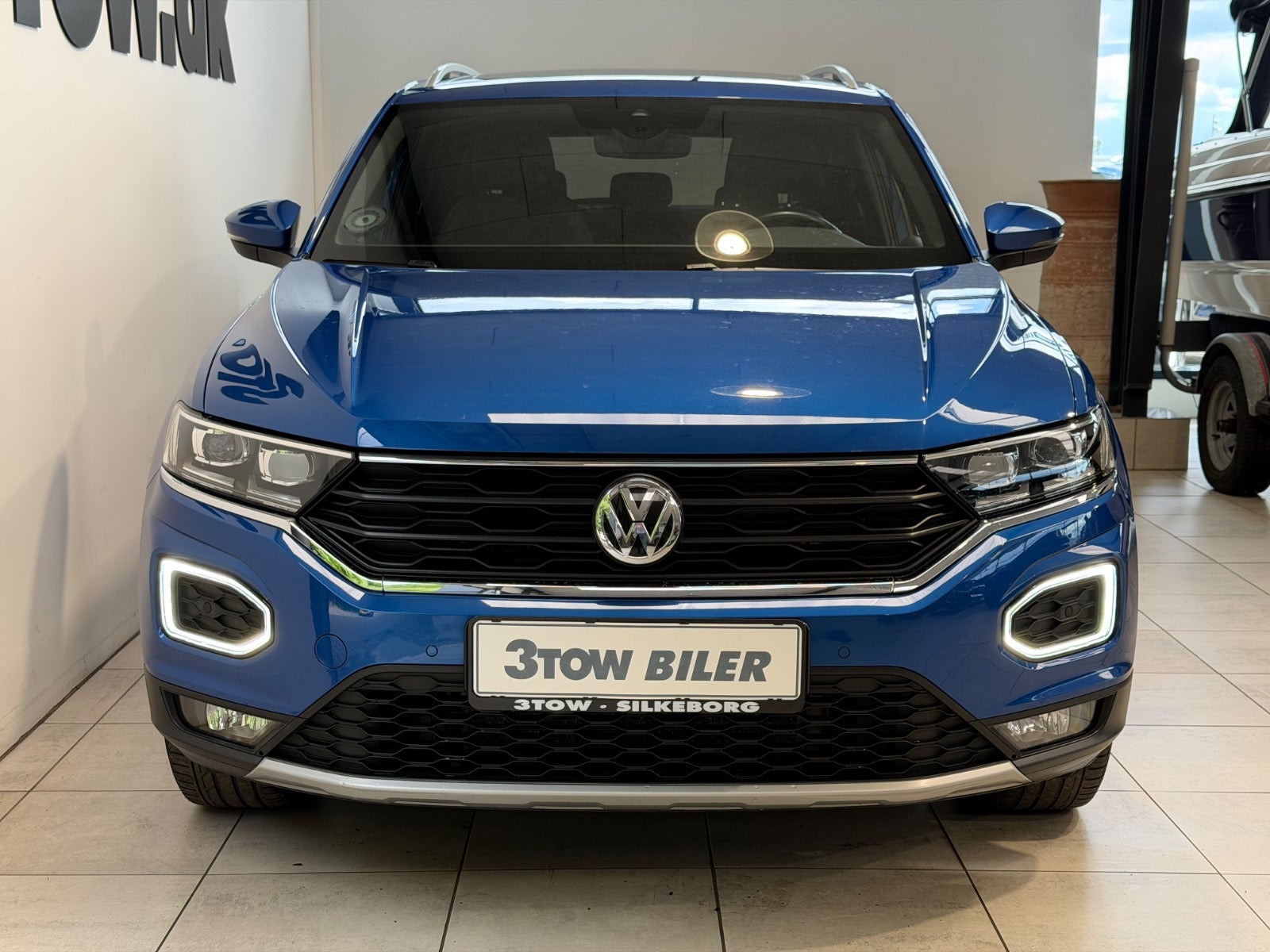 Blå VW T-Roc fra 2020