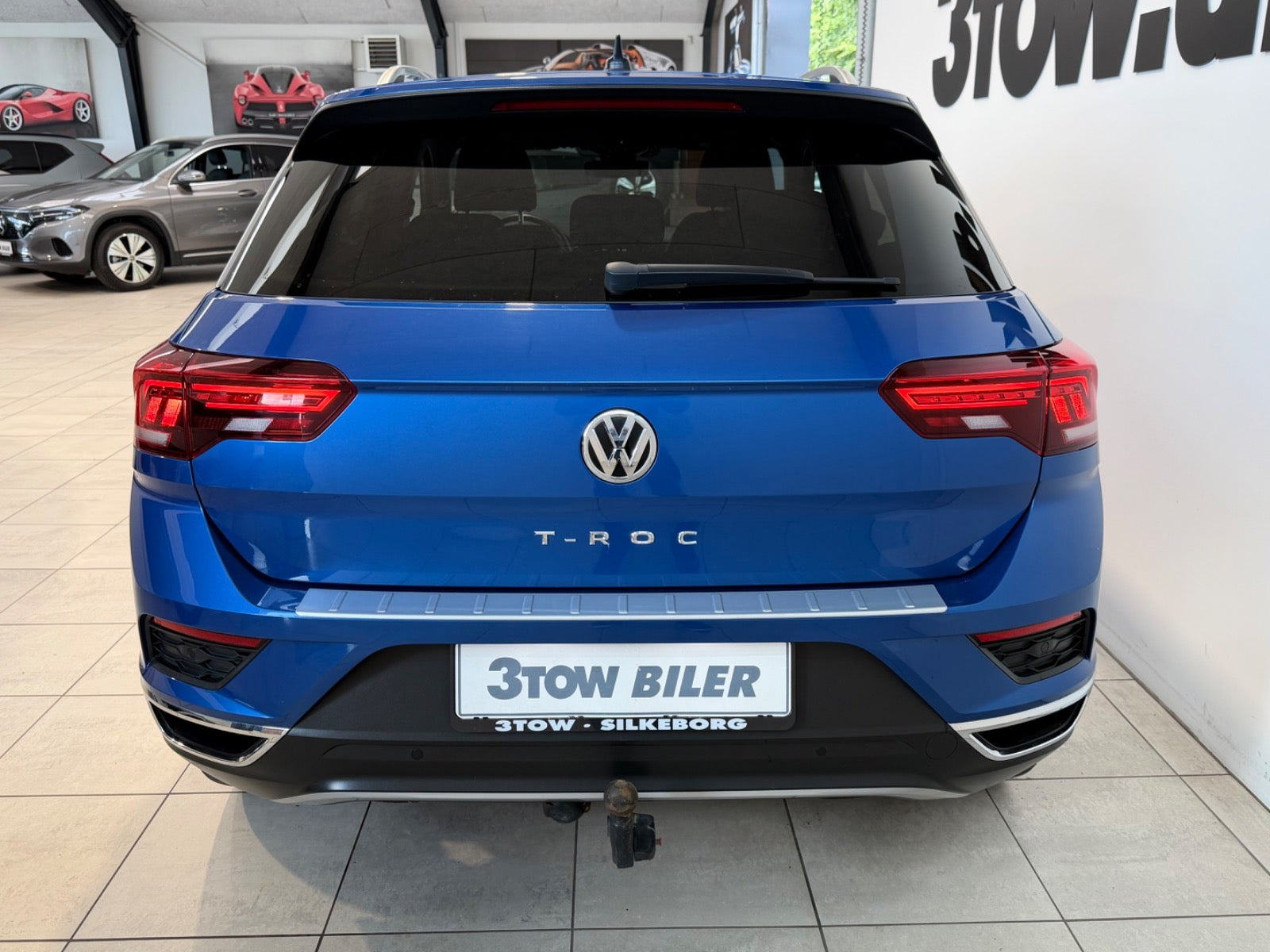 Blå VW T-Roc fra 2020