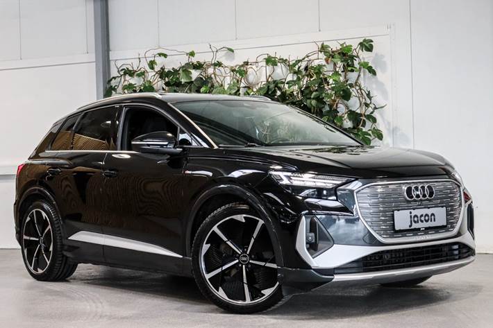 Sort Audi Q4 e-tron fra 2021