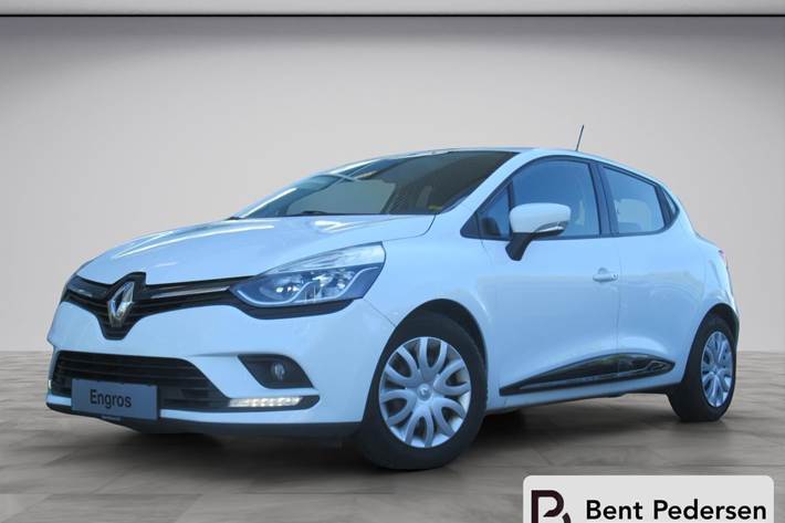 Hvid Renault Clio fra 2016