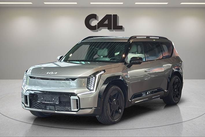 Grå Kia EV9 fra 2024