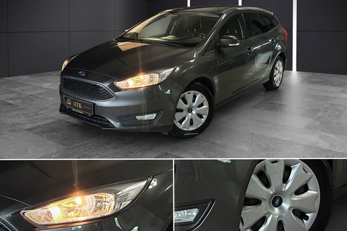 Grå Ford Focus fra 2016