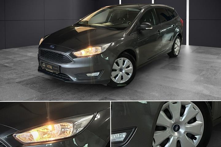Grå Ford Focus fra 2016