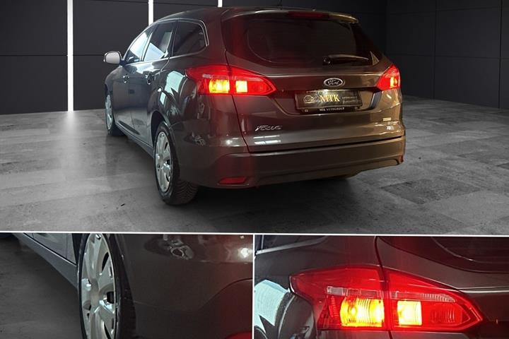 Grå Ford Focus fra 2016