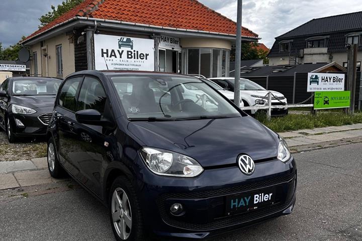 Blå VW UP! fra 2013