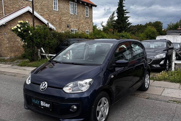 Blå VW UP! fra 2013