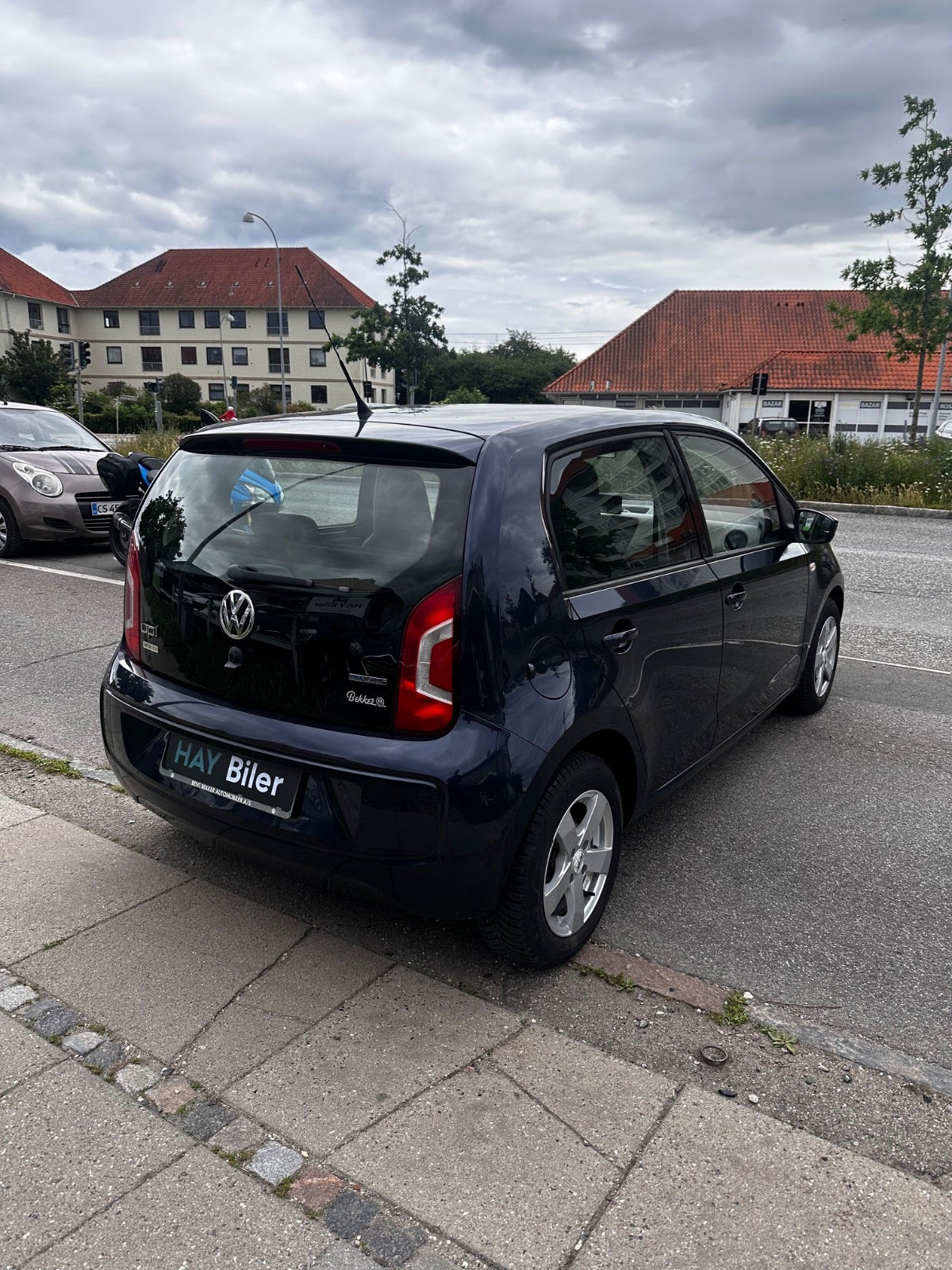 Blå VW UP! fra 2013