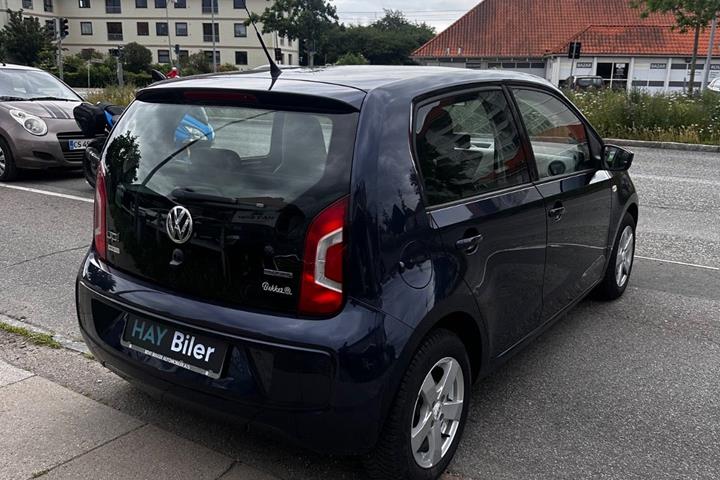 Blå VW UP! fra 2013