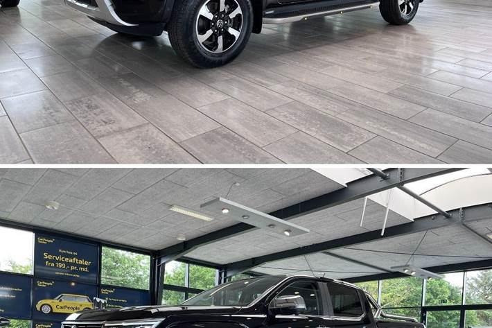Sort VW Amarok fra 2023
