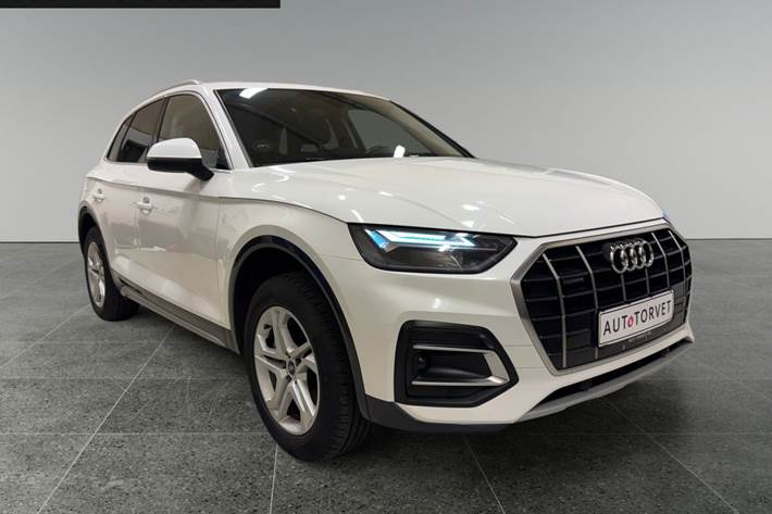 Hvid Audi Q5 fra 2023