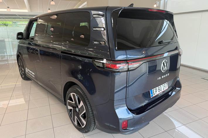 Blå VW ID.Buzz fra 2026