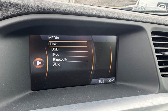 Sort Volvo V60 fra 2011
