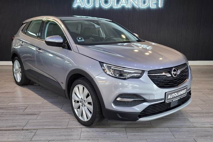 Sølv Opel Grandland X fra 2020