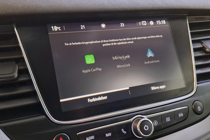 Sølv Opel Grandland X fra 2020