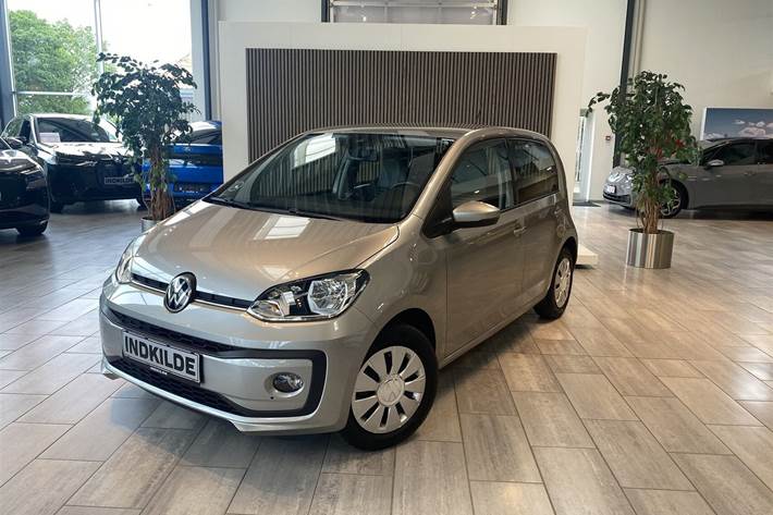 Sølv VW UP! fra 2021
