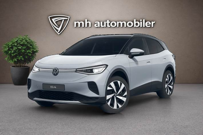 Sølv VW ID.4 fra 2026 set udefra