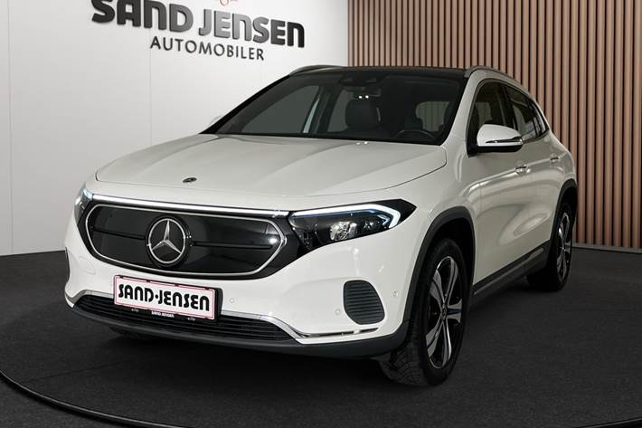 Hvid Mercedes EQA250 fra 2021